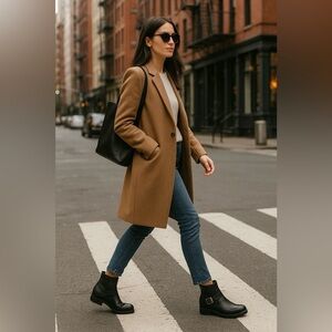 Frye Veronica Bootie Black Leather Ankle Boots Women’s Size 7 New With Box